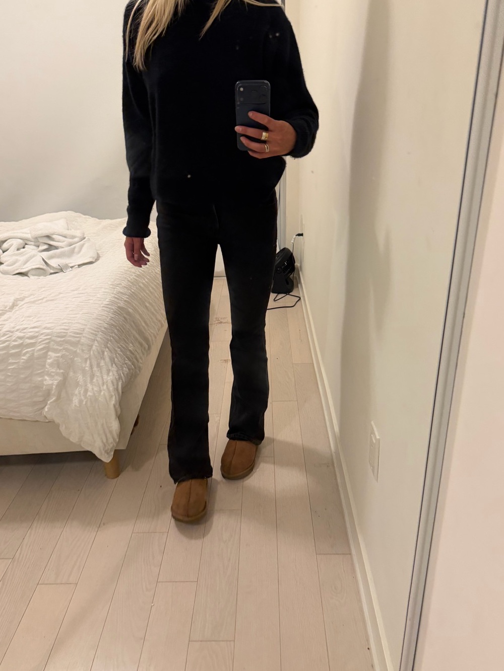 Abercrombie & Fitch Black Black Pants